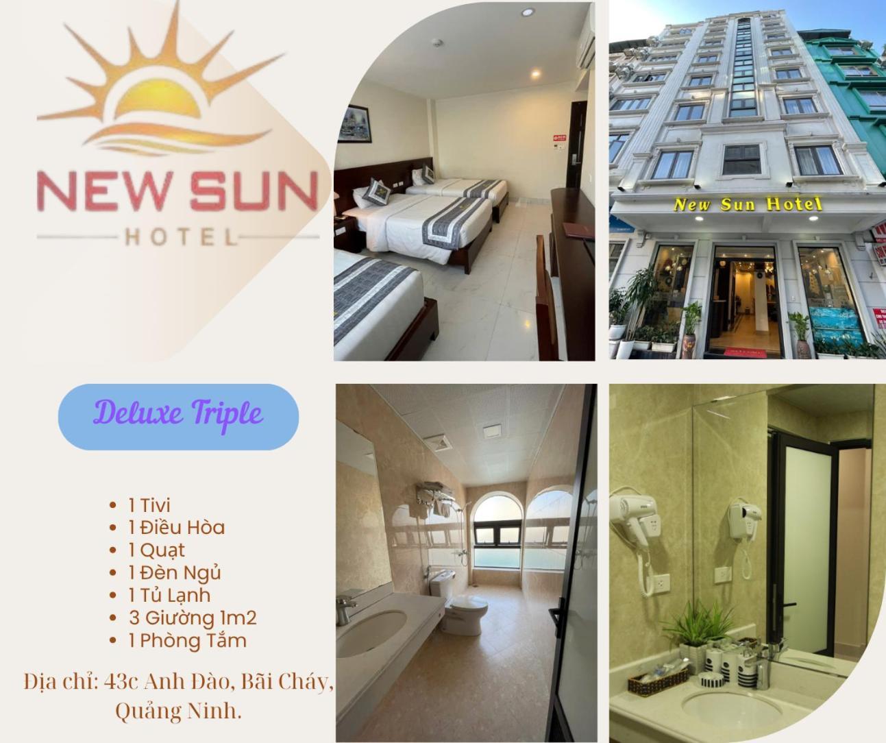 New Sun Hotel ها لونغ المظهر الخارجي الصورة