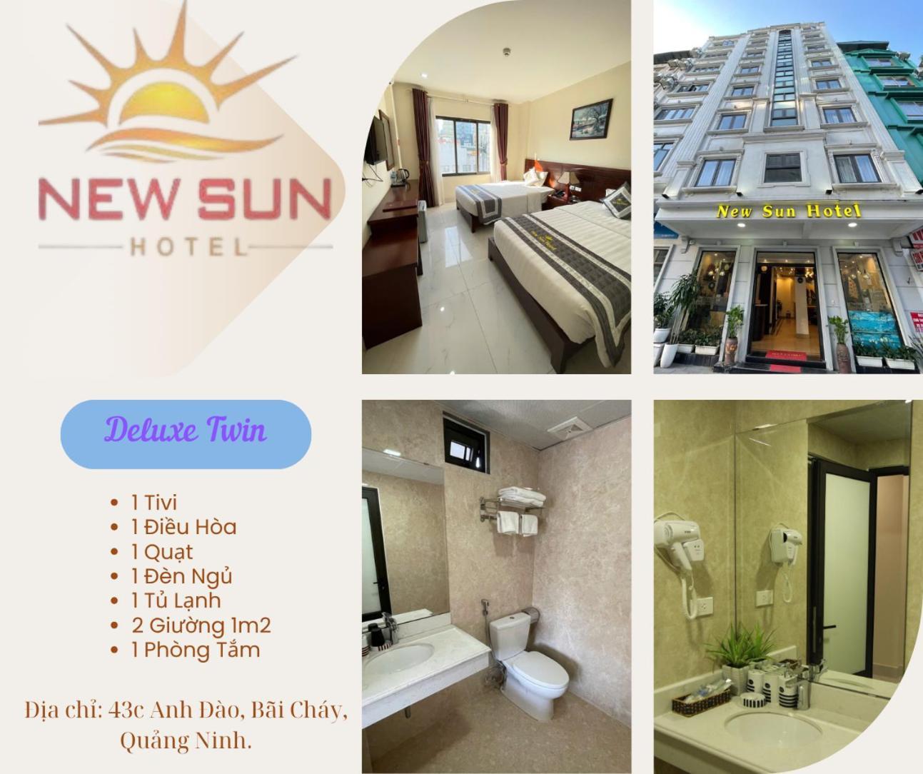 New Sun Hotel ها لونغ المظهر الخارجي الصورة