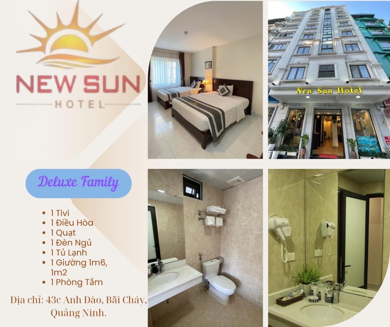 New Sun Hotel ها لونغ المظهر الخارجي الصورة
